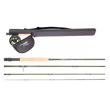 TFO Dispatch 486-4 Fly Rod Combo